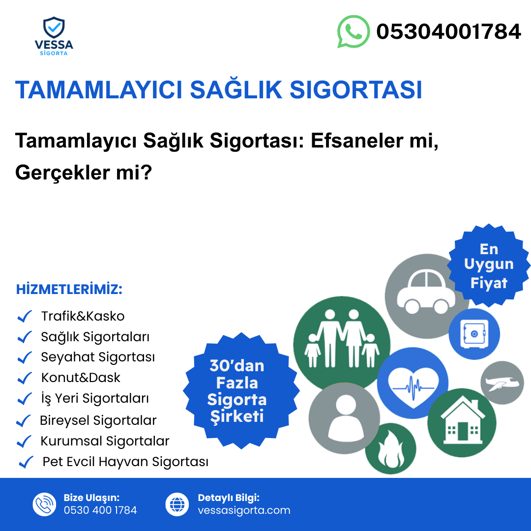 Tamamlayıcı Sağlık Sigortası Efsaneleri: Gerçekler Nelerdir?